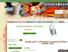 Tablet Screenshot of keramik-kraft.com